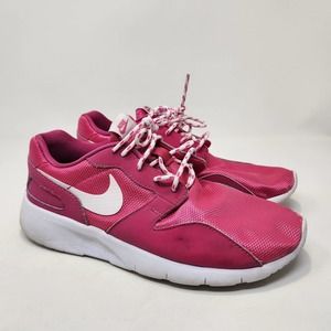 Nike Girls Kaishi Hot Pink White Athletic Shoe Sneakers 6Y Low Top Lace Up